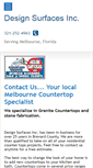 Mobile Screenshot of granitecountertopsmelbourne.com